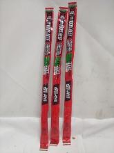 Lot of 3 Jack Links 100% Beef Snack Sticks- Pepperoni
