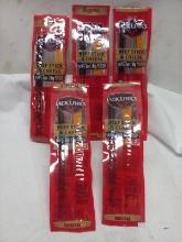 Lot of 5 Jack Links Beef Stick&Cheese Snack Packs