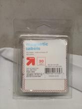 30 Pack of Up&Up Magnetic Labels