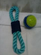 2Pc Dog Chew Toy Lot