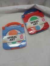 Qty. 2 Spiral Art Toy Sets