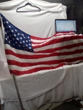 3’x5’ American Flag Indoor/Outdoor on aluminum pole