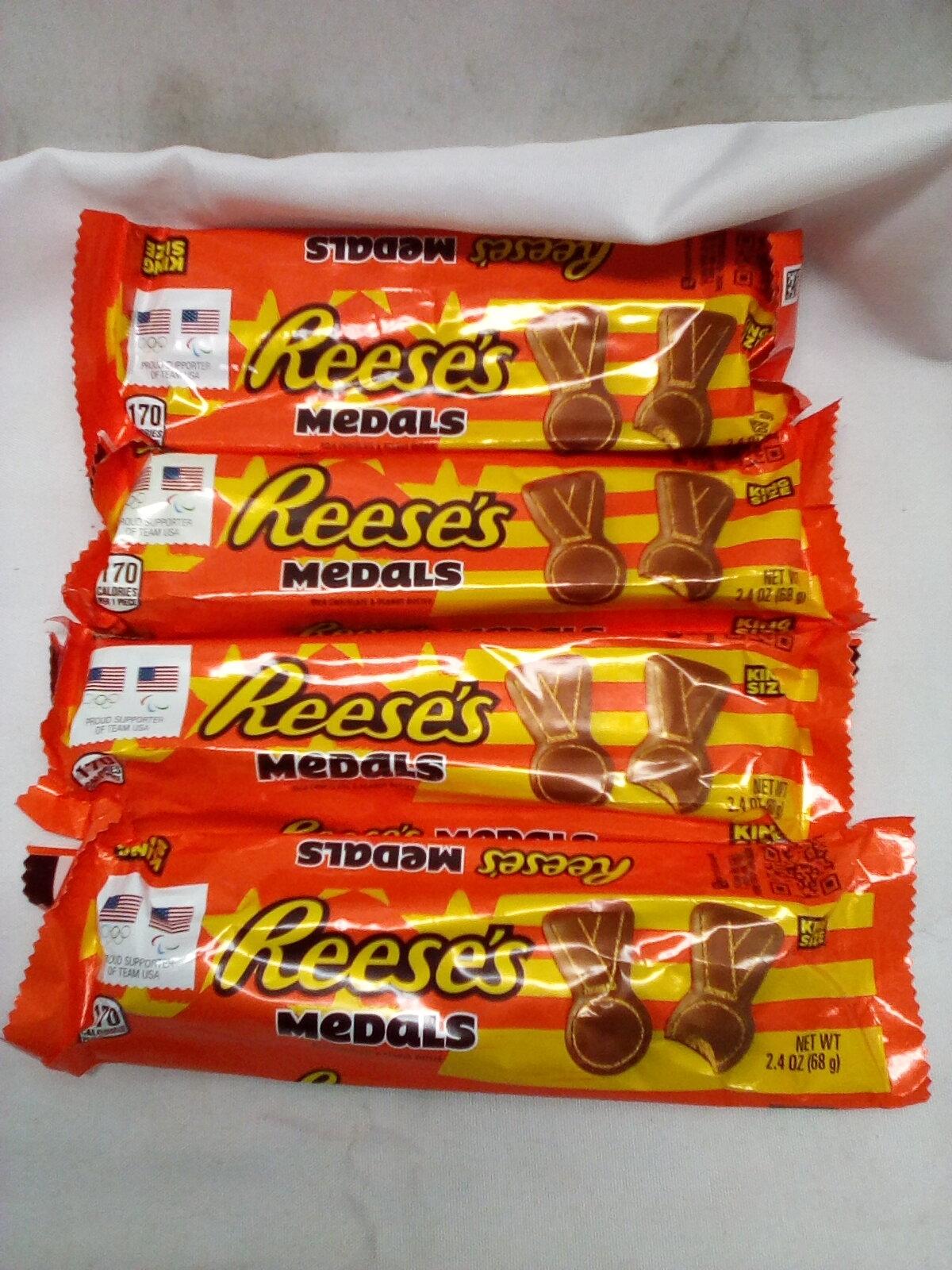Qty 4 Reese’s Medals King Size