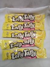 Qty 5 Laffy Taffy Candy Banana Flavor 1.5oz