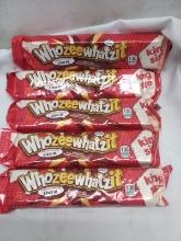 Qty 5 Whozeewhatzit King Size Candy Bar