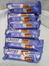 Qty 6 Quest Blueberry Cobbler Hero Protein Bar