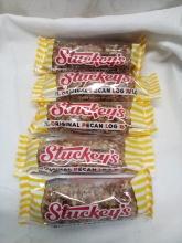 Qty 5 Stuckey’s Original Pecan Log Roll 2oz
