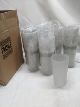 Full Case of 24 Grey Composite Tumbler Glasses