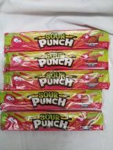 Qty 5 Sour Punch Strawberry Straws