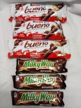Qty 3 Kinder Bueno Bar/ Qty 3 MilkyWay Bars