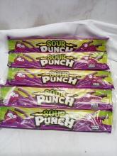 Qty 5 Sour Punch Grape Straws