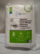 Queen Size Zippered Nex Gen Waterproof Anti Allergen Mattress Protector