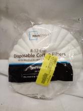 8-12 Cup Disposable Coffee Filters 200ct