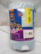 Paw Patrol fleece Glow in the Dark Blanket 46” x 60”