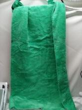Green Fleece Throw