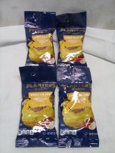 Lot of 4 Planters 1oz Spicy Cajun Pistachio Kernels Snack Bags