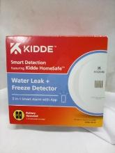 Kiddie Smart Detection Kiddie Home Safe Water Leak + Freeze Detector
