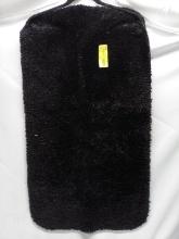 Black Bath Mat 33” x 19”