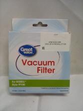 Great Value Vacuum Filter for Bissel Style FF100