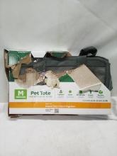 Medium Grey Pet Tote for Animals Up to 16Lbs