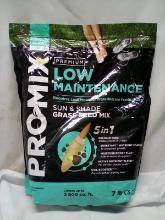 7Lb Promix Premium Low Maintenance Sun&Shade Grass Seed Mix for 2800SqFt