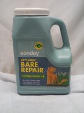 3.75Lb Tub of Sunday Pet Lawn Bare Repair