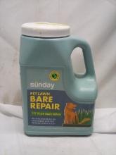 3.75Lb Tub of Sunday Pet Lawn Bare Repair
