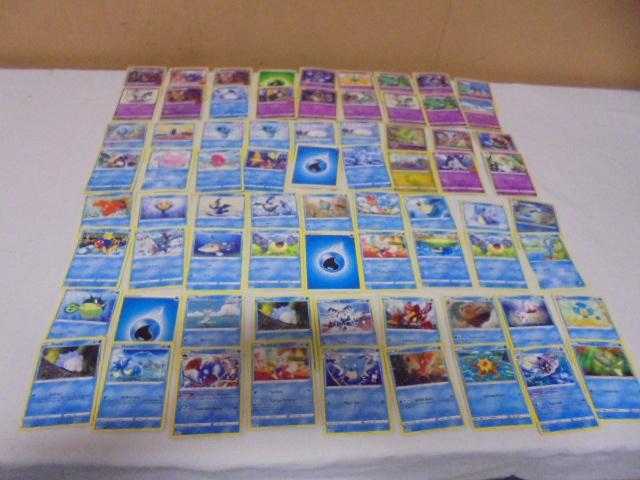 Large Group of Pokemon Cards