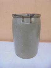 Vintage Salt Glazed Crock