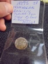 1937 S Mint Buffalo Nickel