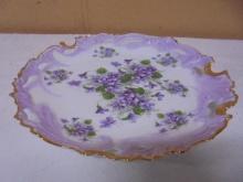 Vintage Hammersley & Co. "Victorian Violets" Bone China Plate