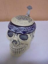 Harley Davidson Skull Stein