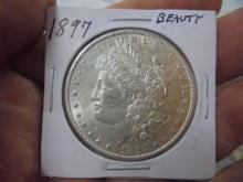 1897 Morgan Silver Dollar