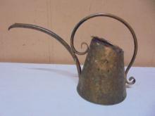 Vintage Hammered Copper Watering Can