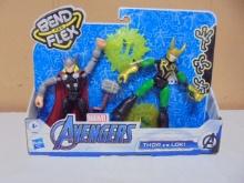 Marvel Avengers Bend & Flex Thor Vs Loki