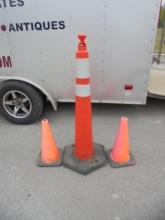 3pc Group of Safety Cones