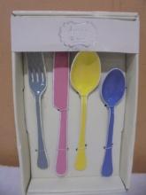 Artistic Accents 16pc 4 Place Setting Flatware