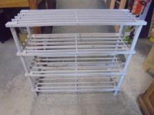 Wooden 4 Tier Shoe Rack/Shelf