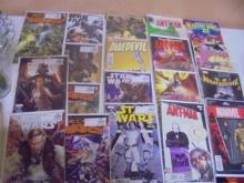 Large Group of Marvel Comic Books