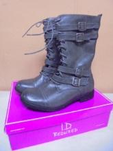 Pair of Ladies ID Required Boots