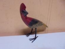 Hand Carved & Painted Bird