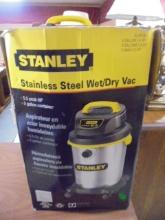 Stanley 5.5HP 5 Gallon Stainless Steel Wet/Dry Vac