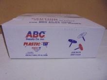 2000 Count Box of 1 1/2in Plastic Cap Nails