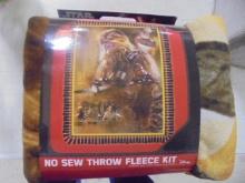 Star Wars No Sew Fleece Throw Kit