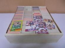 Large Box of NFL Football Cards