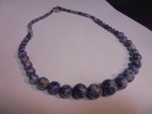 18in Blue Jasper Necklace