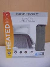 Biddeford Twin Comfort Knit Heated Blanket