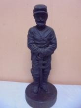 Civil War Soldier Sculpture