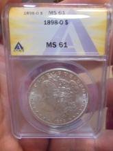1898 O Mint Morgan Silver Dollar