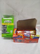 Affresh Dishwasher Cleaner/ Tide Washing Machine Cleaner Enhanced with Oxi